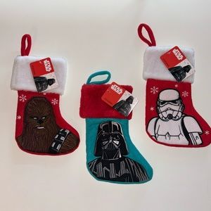 Set of Star Wars Stockings (3) NWT